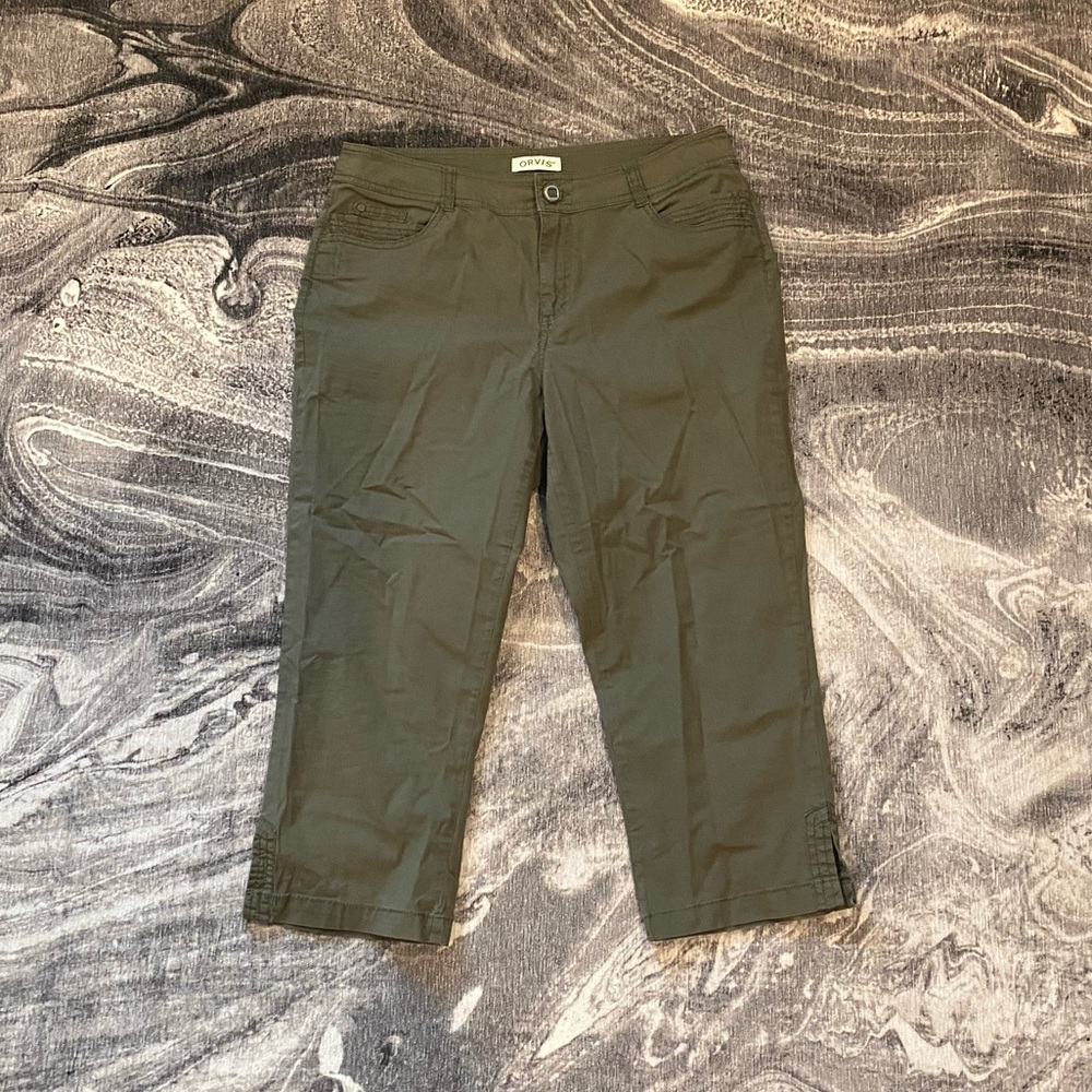 Green Orvis Pants Size 10
